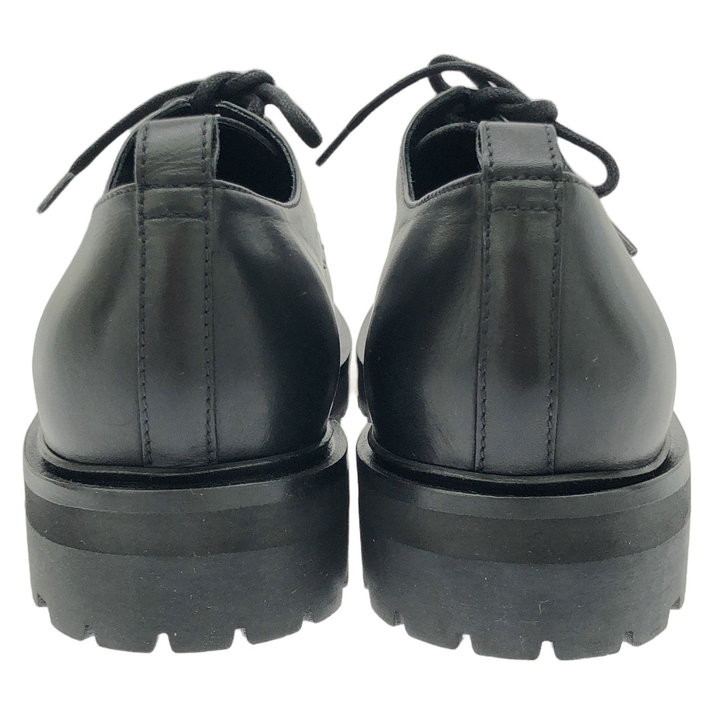 STUDIO NICHOLSON Black Leather Casual Shoes - Unisex Elegance