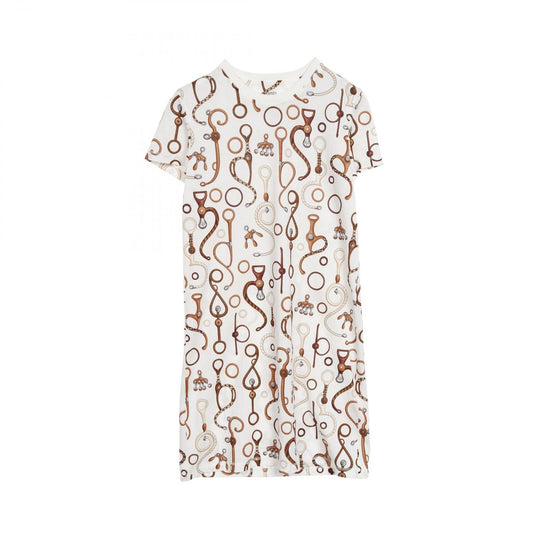 HERMES Panopritucuir Cotton Dress - Timeless Elegance