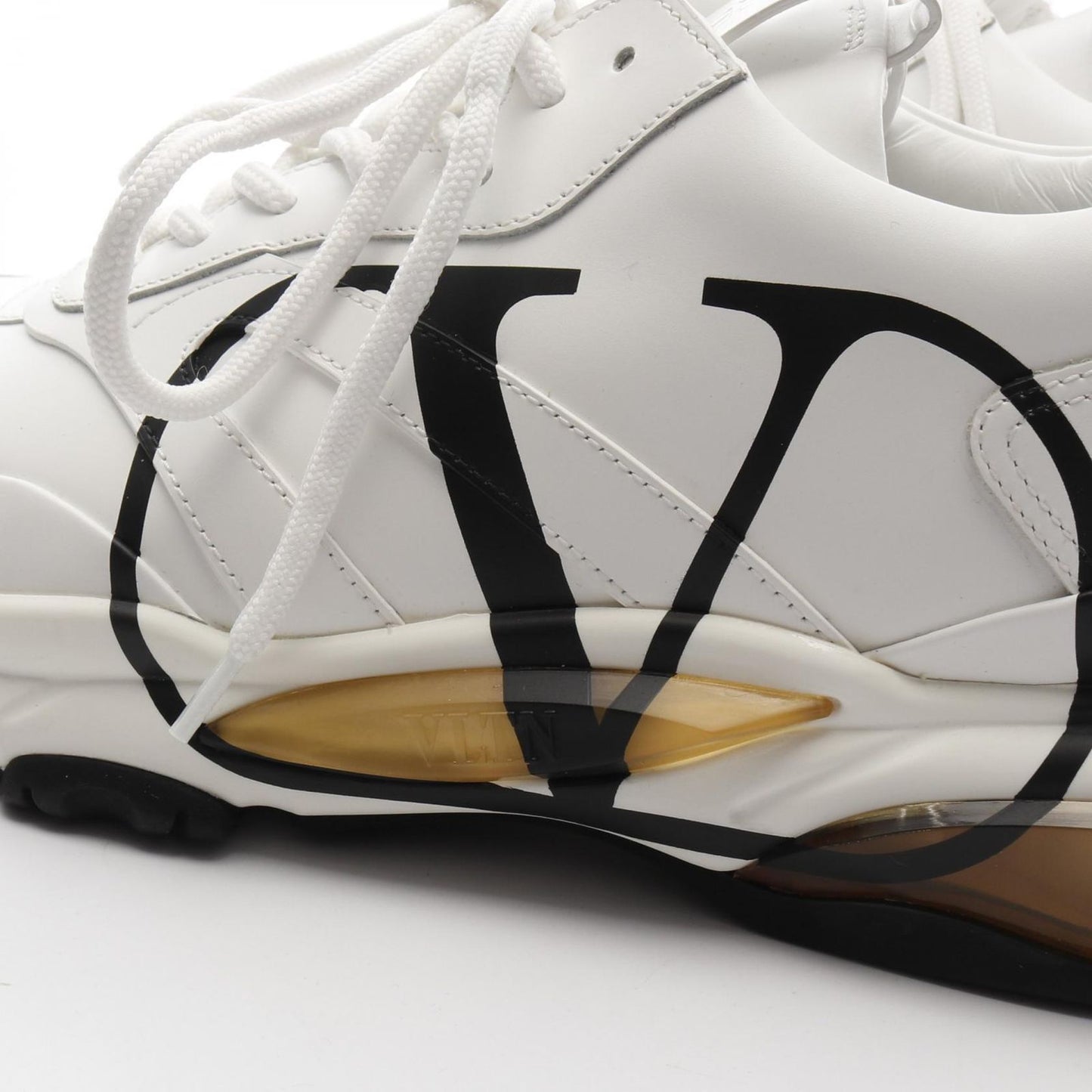 Valentino Garavani V Logo Leather Sneakers - Size 43