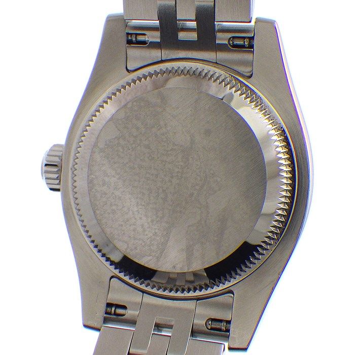 Rolex Lady-Datejust 26 179174 - Black Dial, White Gold & Steel