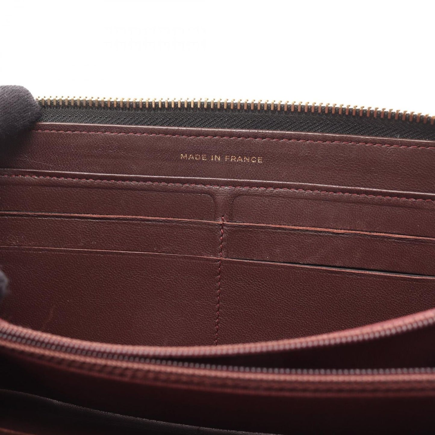 CHANEL Matelassé Round Long Wallet in Black Lambskin