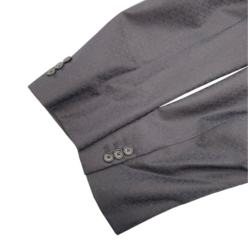 Louis Vuitton Monogram 2B Suit Set in Navy Wool - Size 54/46