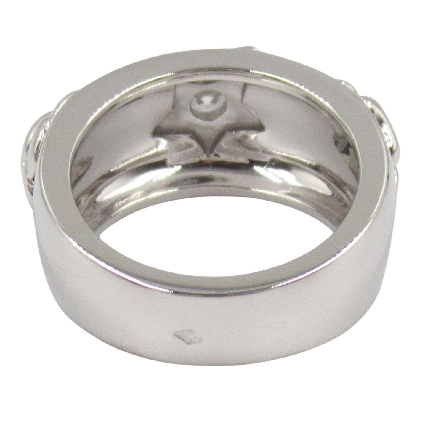 CHANEL Three Symbols Ring in 18K White Gold with Diamond