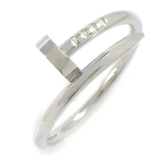 Cartier Juste un Clou Ring in K18 White Gold - Size 11