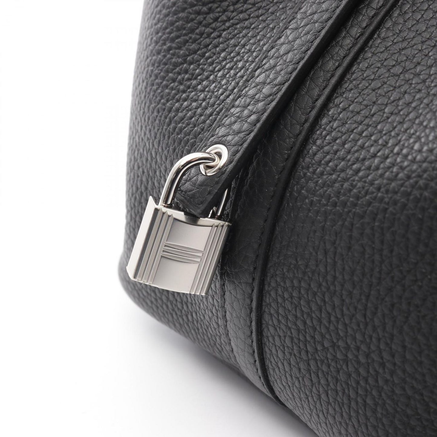 HERMES Picotin MM Handbag in Black Leather - Unused Luxury