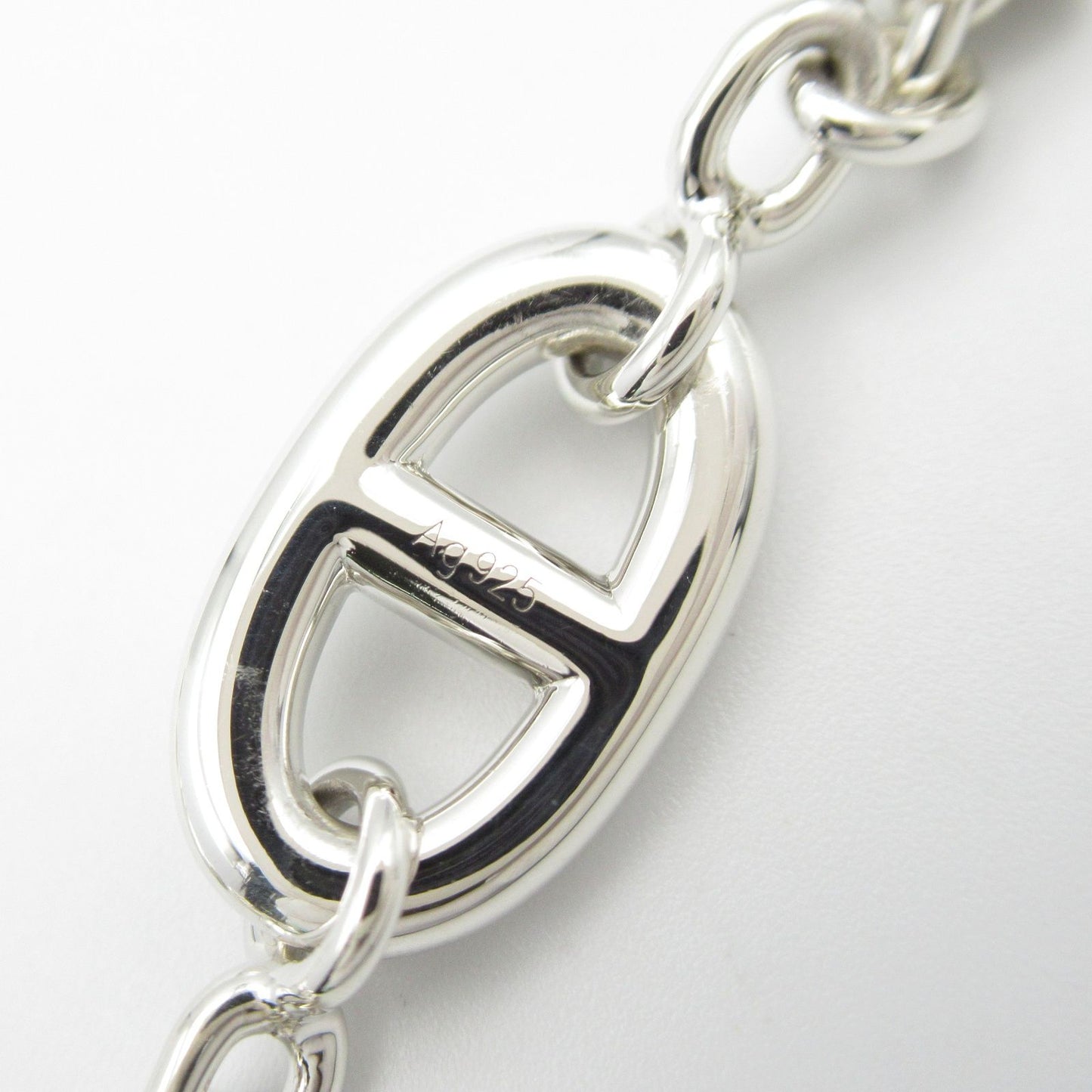 HERMES Chaine d'Ancre Flandrin Bracelet - Silver 925 - 15.5cm