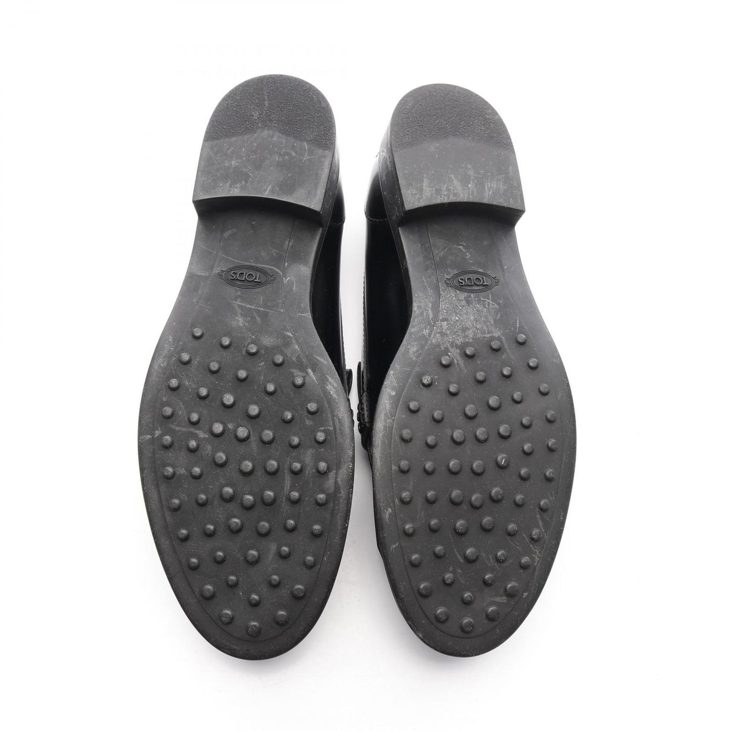 TOD'S Black Leather Loafers - Timeless Elegance for Women