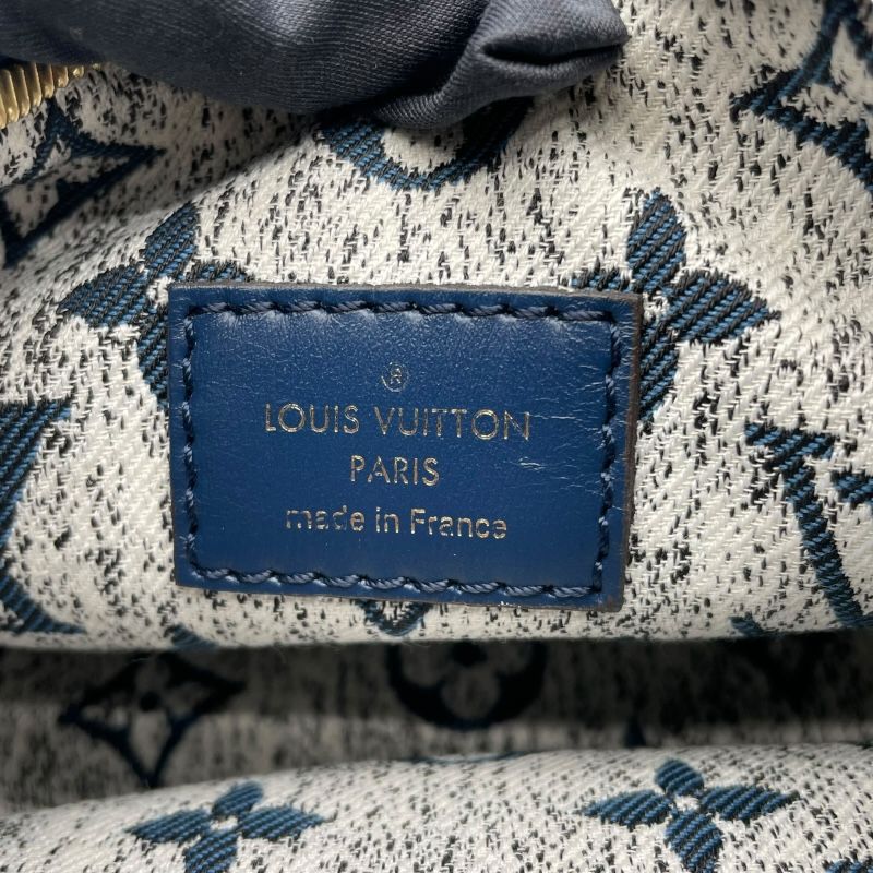 Louis Vuitton Sac Loop M81166 Blue Monogram Denim Shoulder Bag