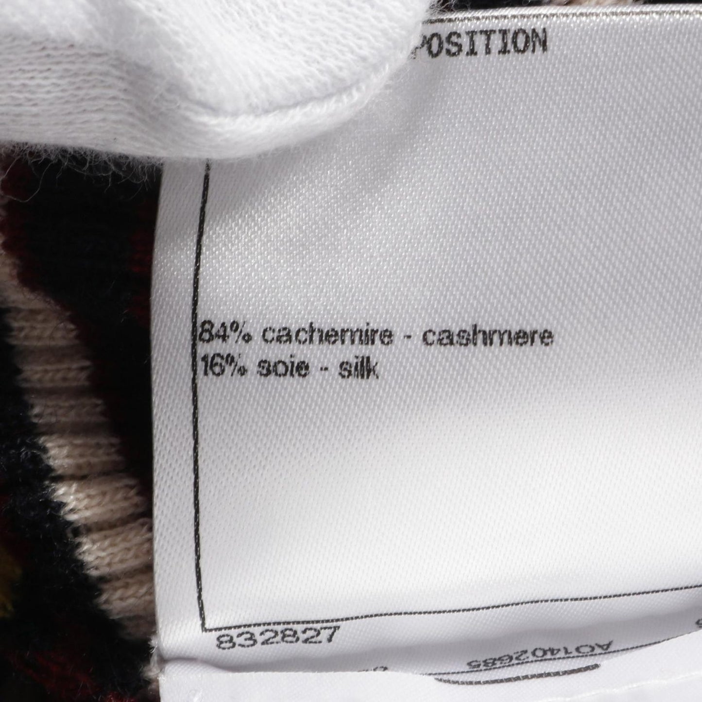 CHANEL Cashmere Silk Knit with Coco Mark Buttons - Elegant Navy