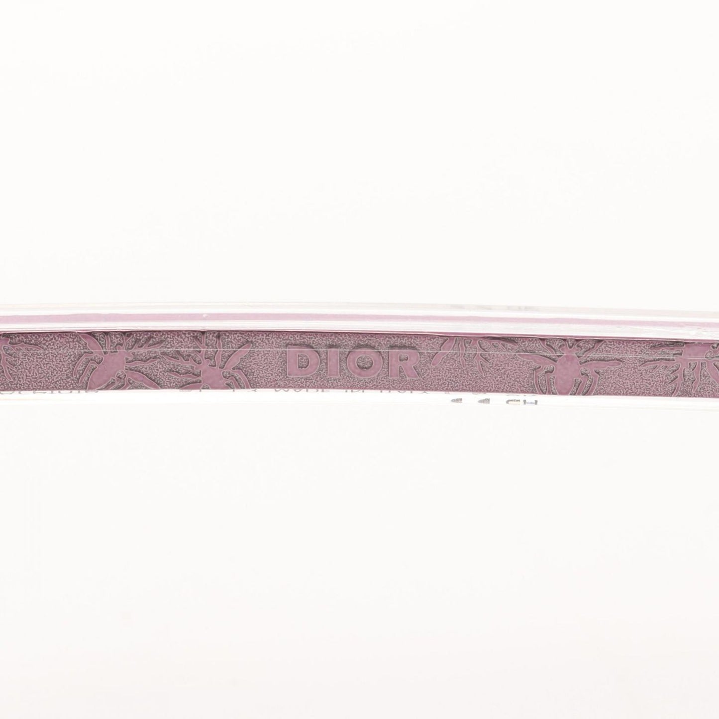 Dior INDIOR R1I 85G7 Clear Plastic Sunglasses - New