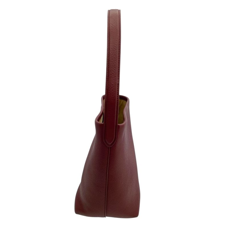 The Row Park Tote Small in Wine Red Leather - Exquisite Craftsmanship