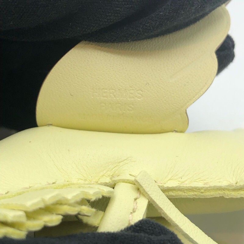 HERMES Rodeo Pegasus PM Charm in Yellow Milton - Exquisite Craftsmanship