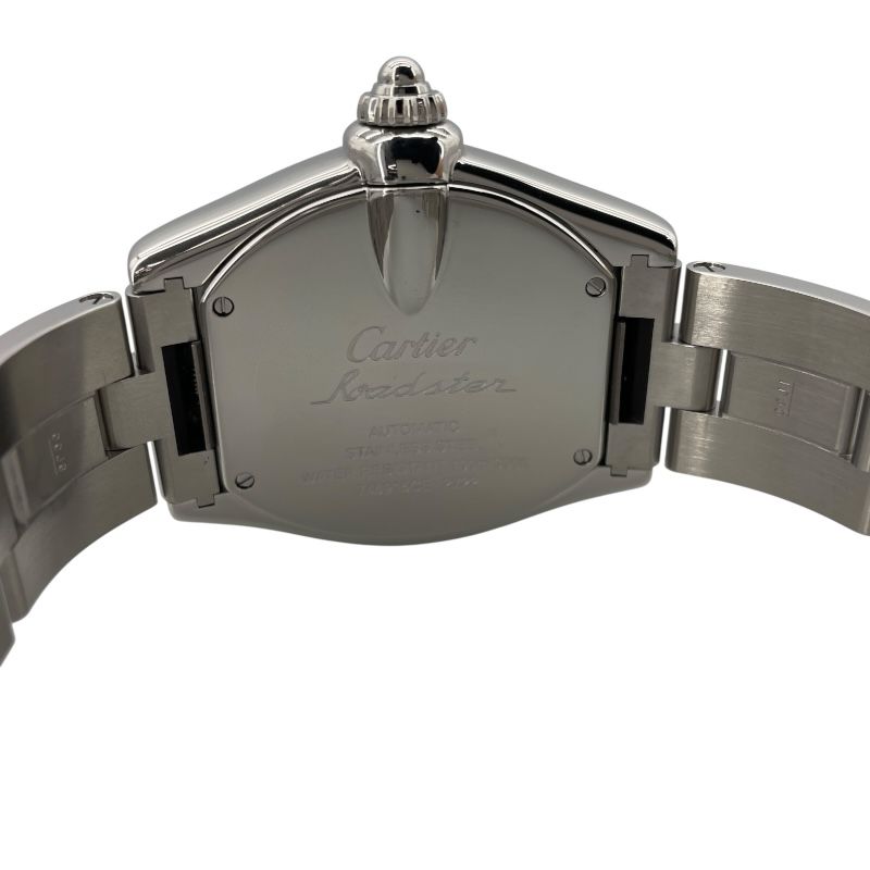 Cartier Roadster GMT XL W62032X6 Silver Automatic Men's Watch