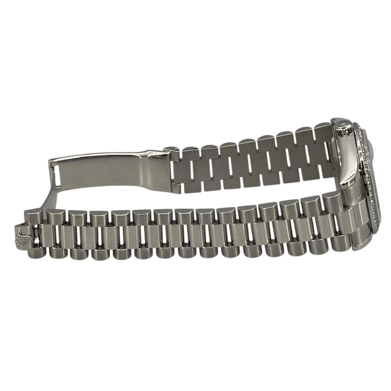 ROLEX Day-Date 36 Horicon Ice Blue Platinum 118346A - A Timeless Masterpiece