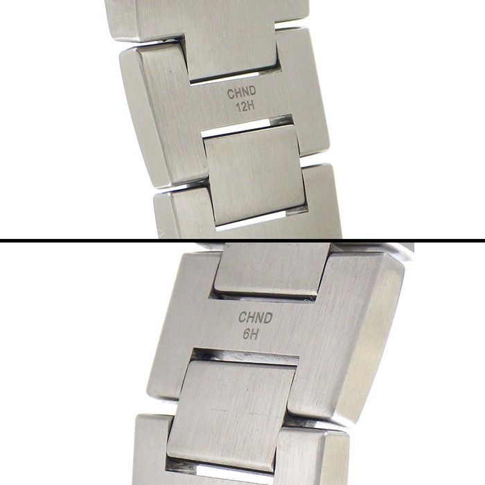 Cartier Pasha W31085M7 Chronograph Watch - White Dial, Stainless Steel