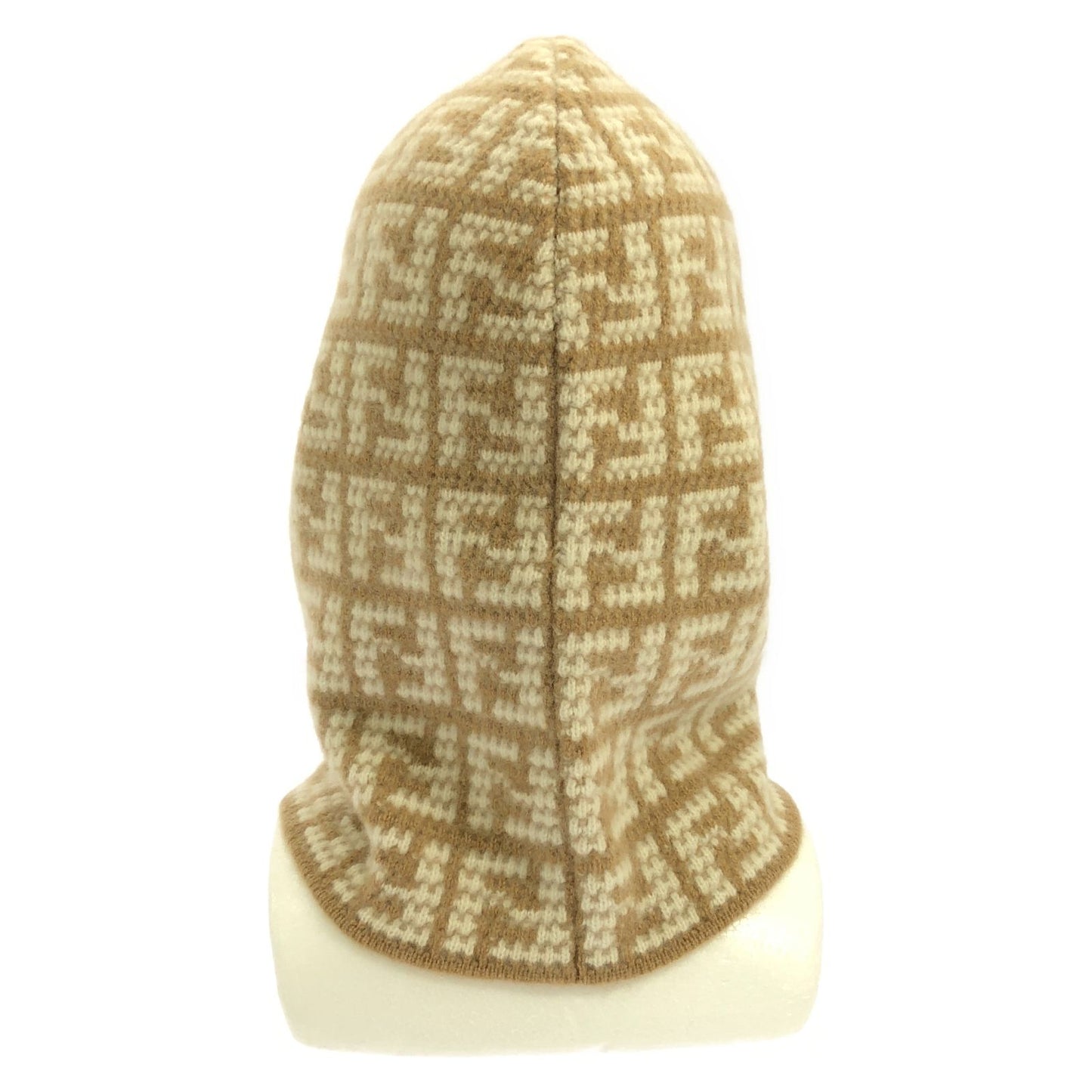 FENDI Cashmere Balaclava - Exquisite Beige Luxury Accessory