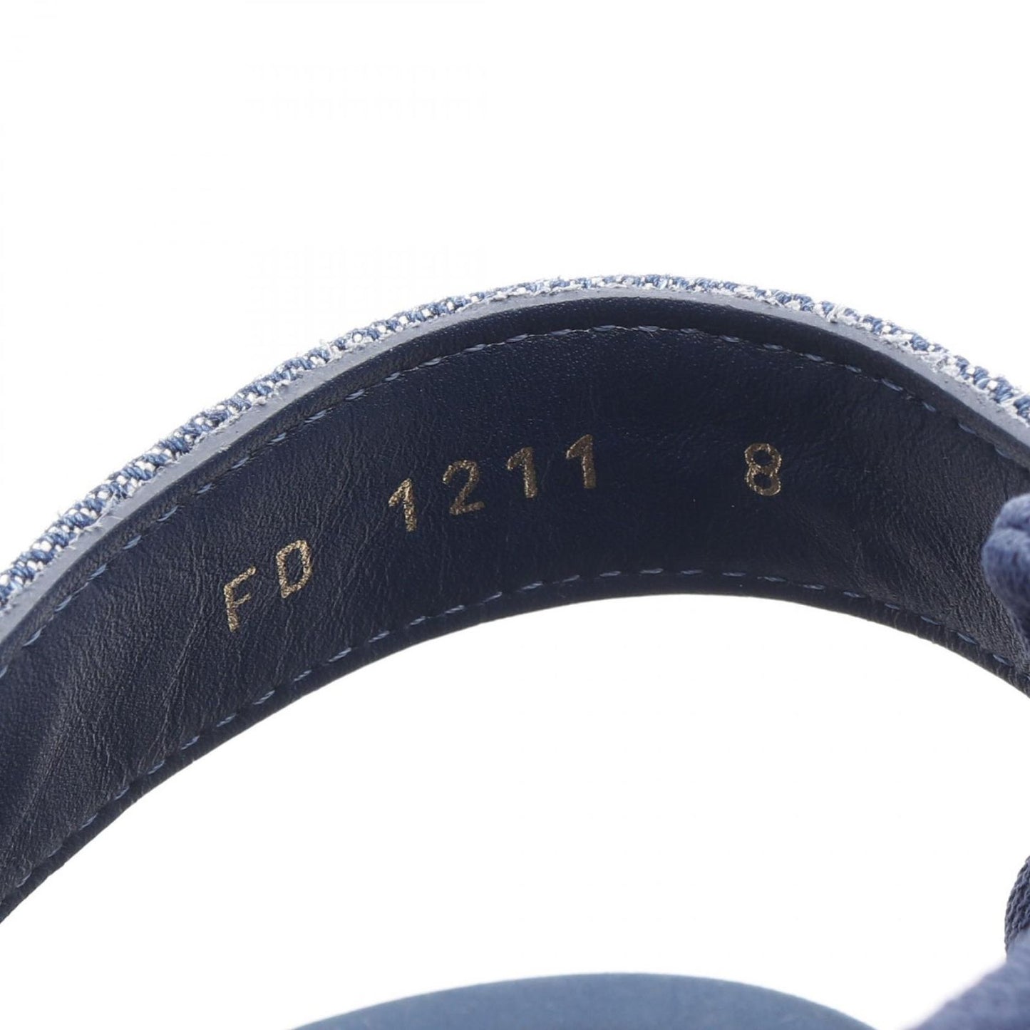 Louis Vuitton Panama Line Monogram Denim Sandals - Navy Blue