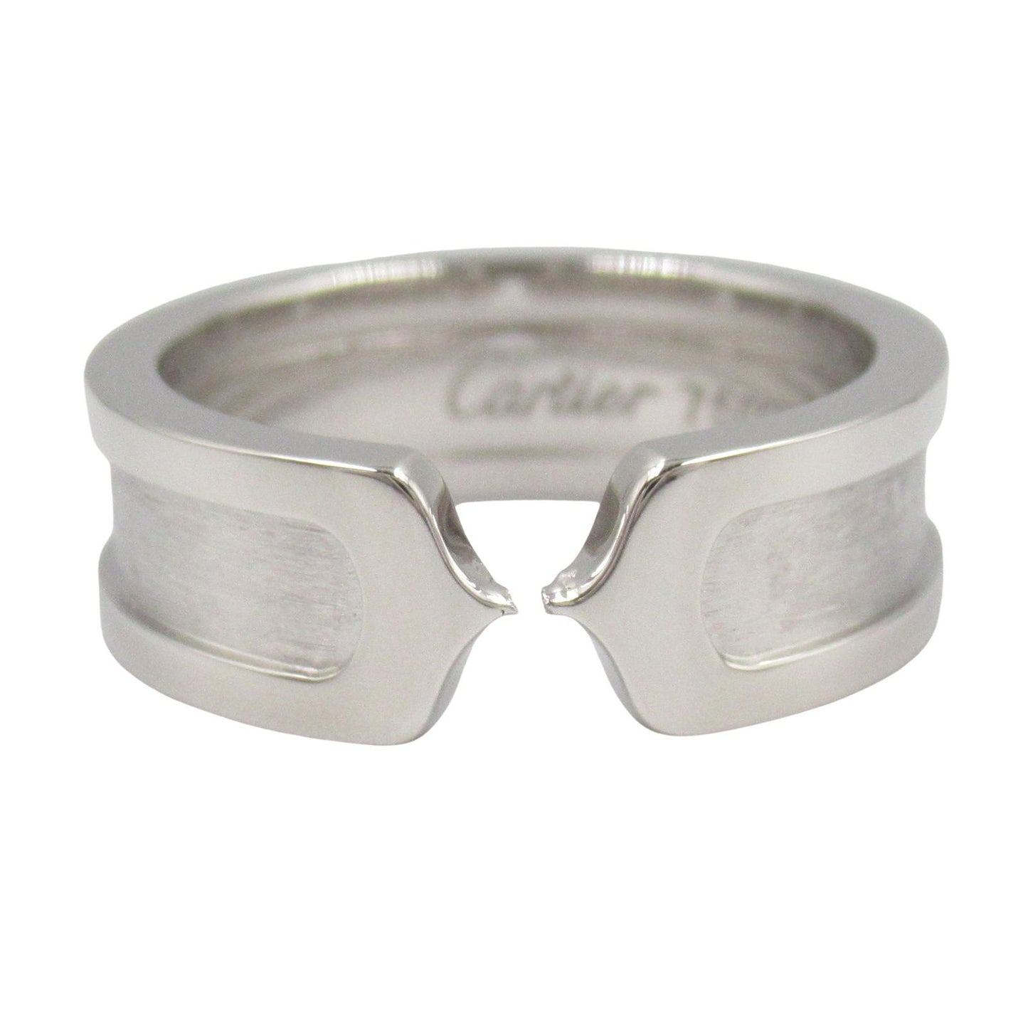 Cartier C2 Small Ring in 18K White Gold - Timeless Elegance