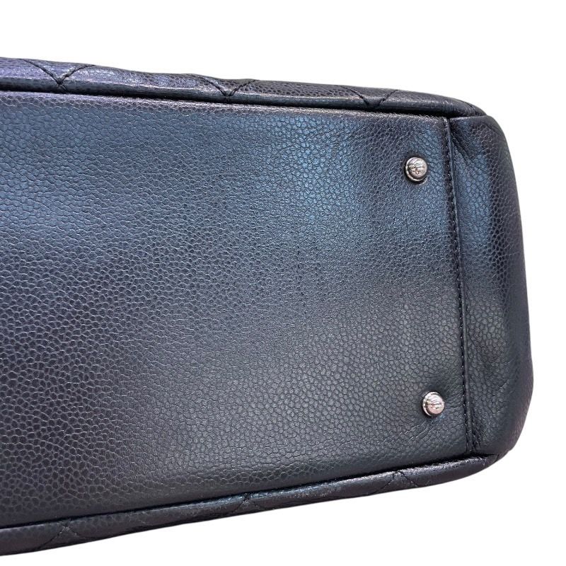 CHANEL Coco Mark Chain Tote - Black Caviar Leather