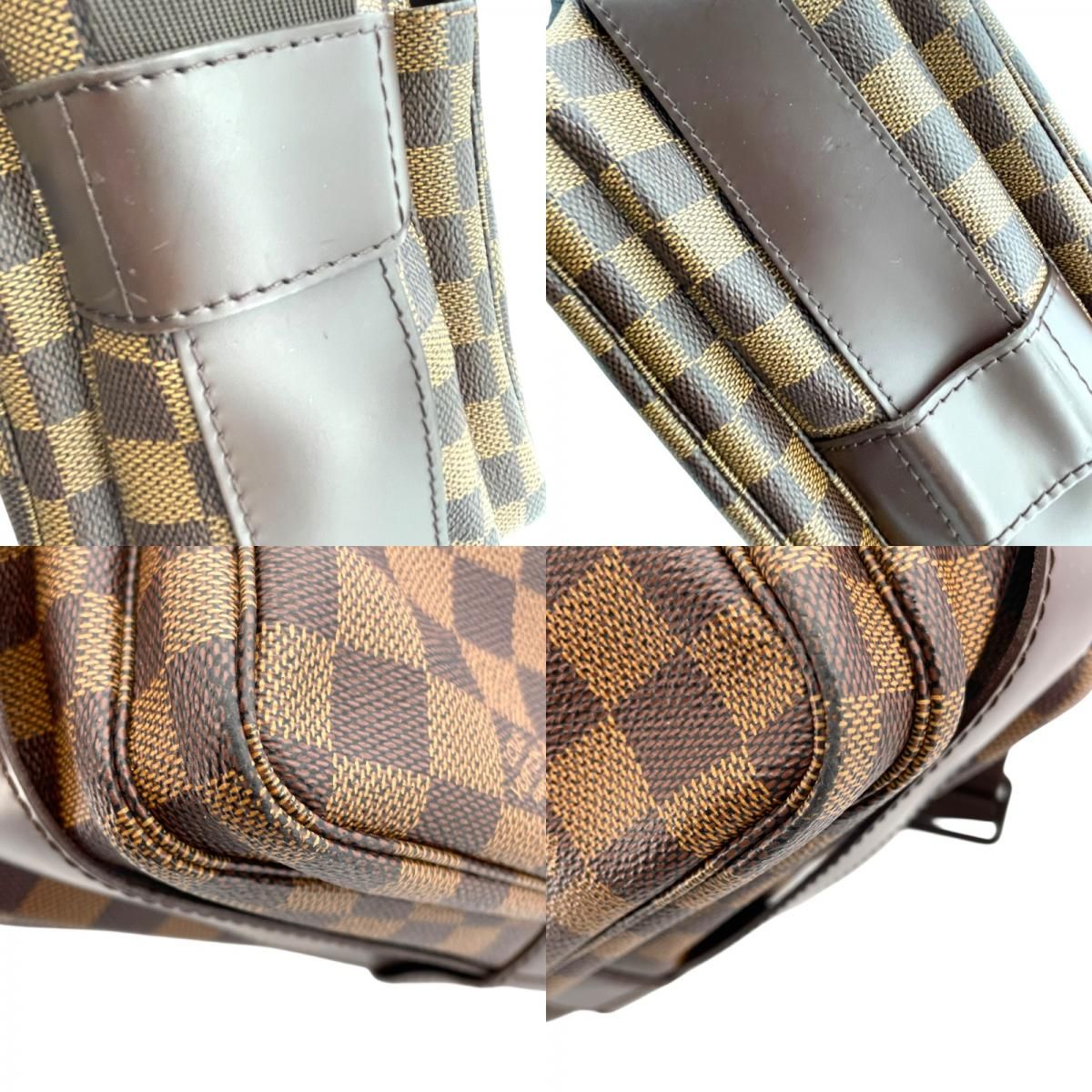 Louis Vuitton Naviglio N45255 Brown Damier Shoulder Bag for Women