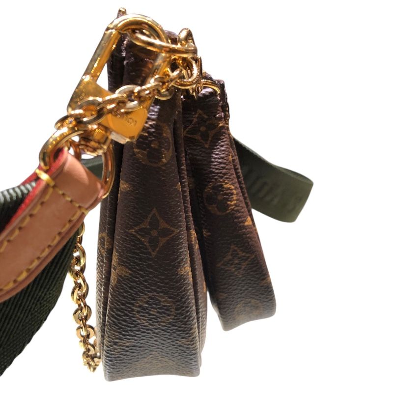 Louis Vuitton Multi-Pochette Accessoires - Monogram Khaki PVC