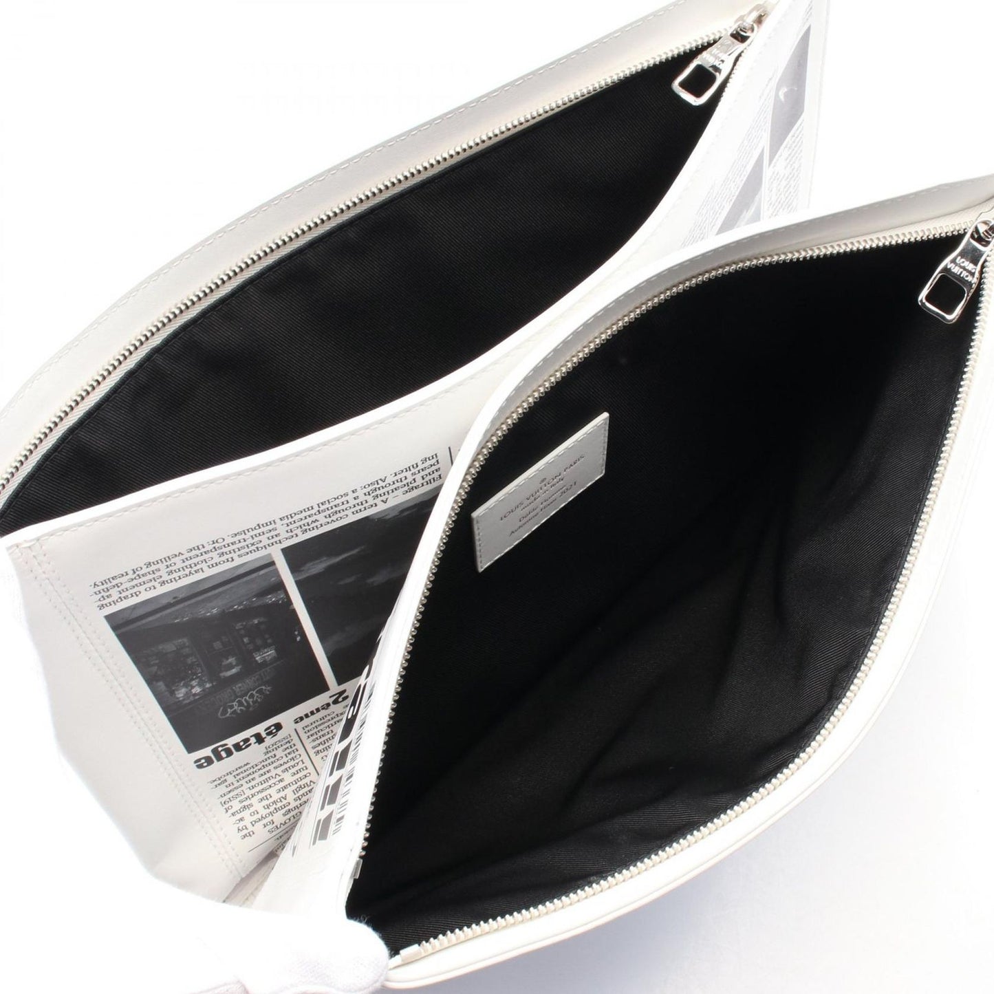 Louis Vuitton Everyday LV Newspaper Clutch Bag - Exquisite Craftsmanship