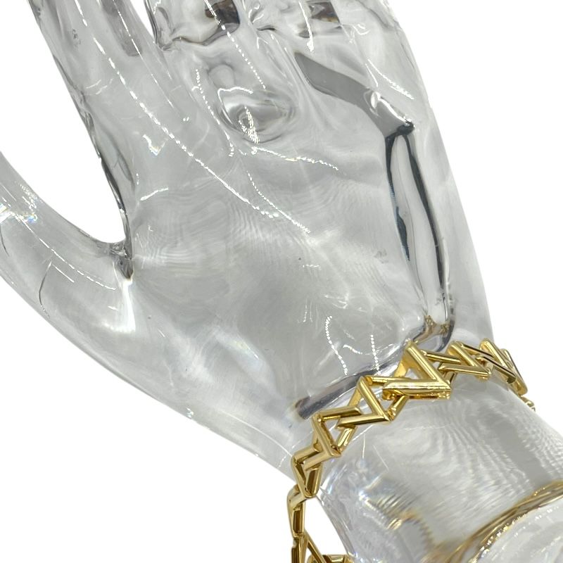 Louis Vuitton LV Volt Curve Chain Bracelet in 750YG Gold