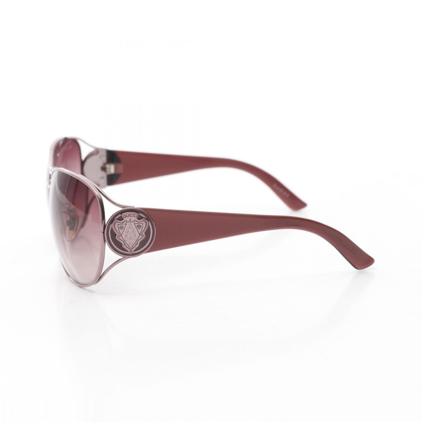 GUCCI Crest GG2835/K/S Sunglasses in Bordeaux - Timeless Elegance