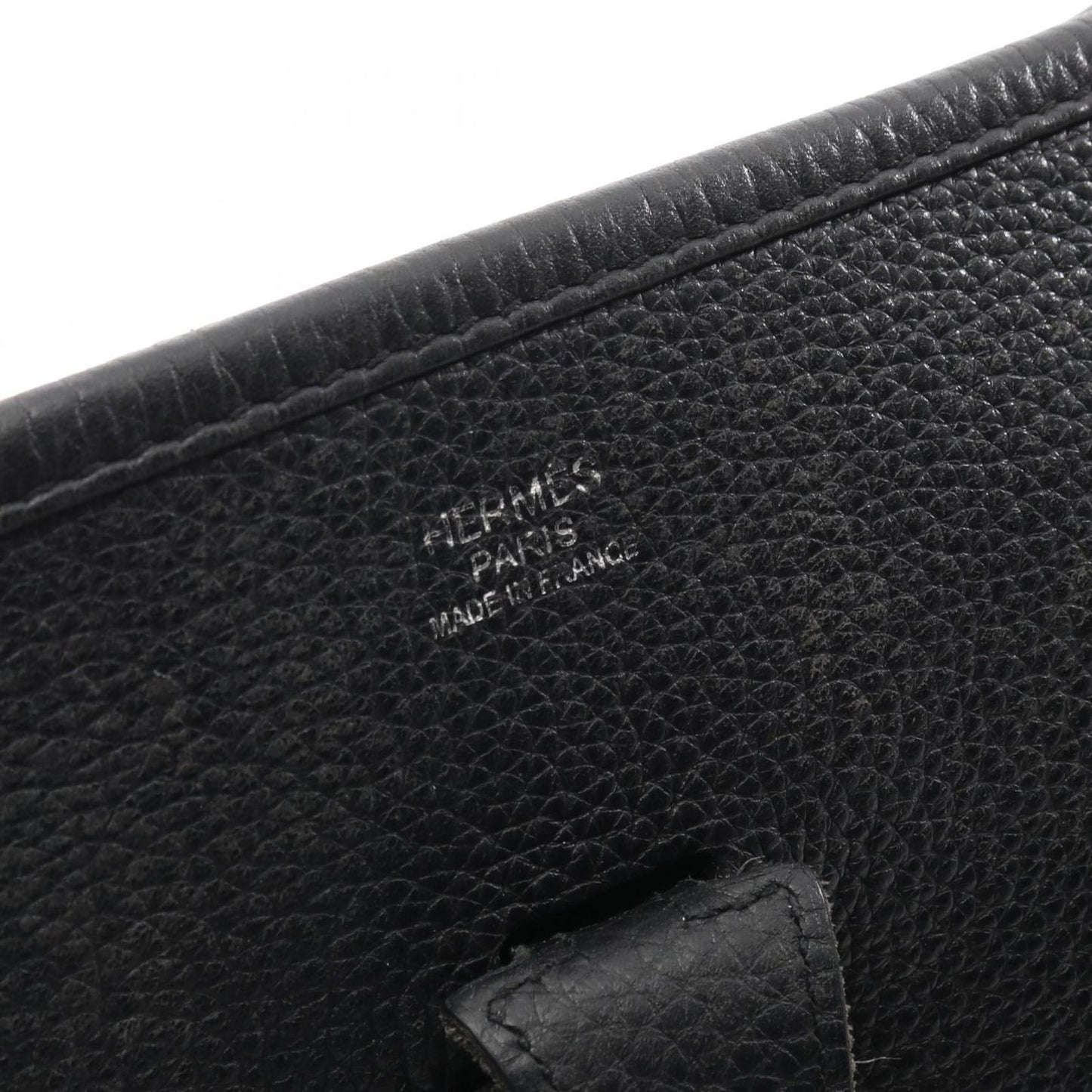 HERMES Evelyne 3 PM Shoulder Bag in Black - Timeless Elegance