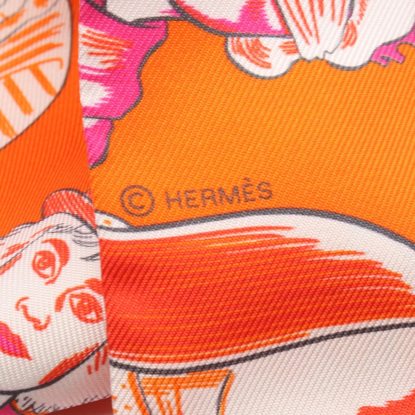 HERMES Twilly Dress Code Silk Scarf - Unused Luxury Accessory