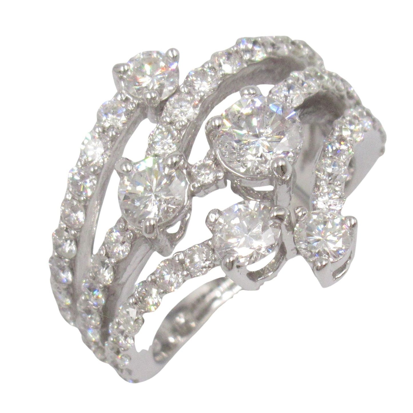 Exquisite K18WG Diamond Ring - 2.62ct Luxury Jewelry