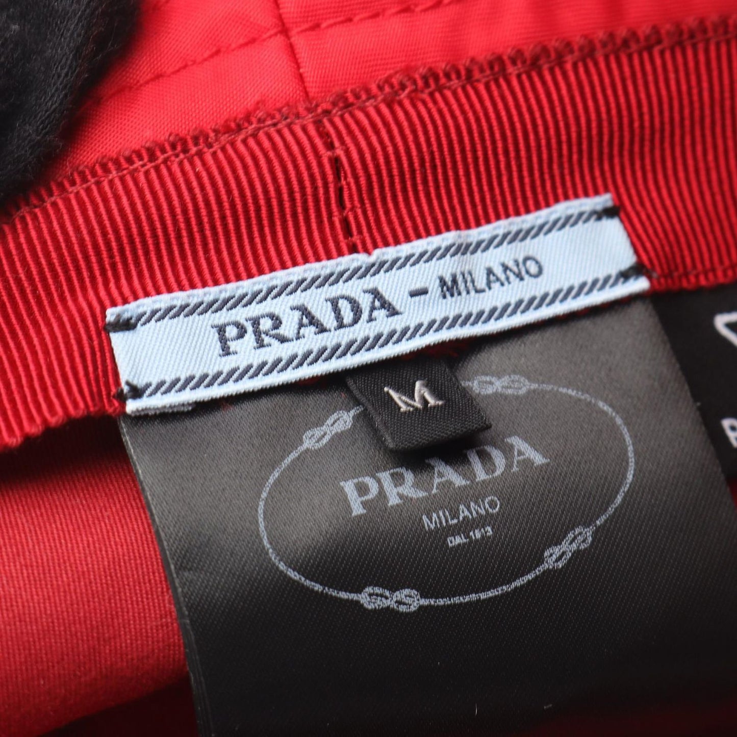 PRADA Re-Nylon Bucket Hat in Red - Unused Luxury Accessory