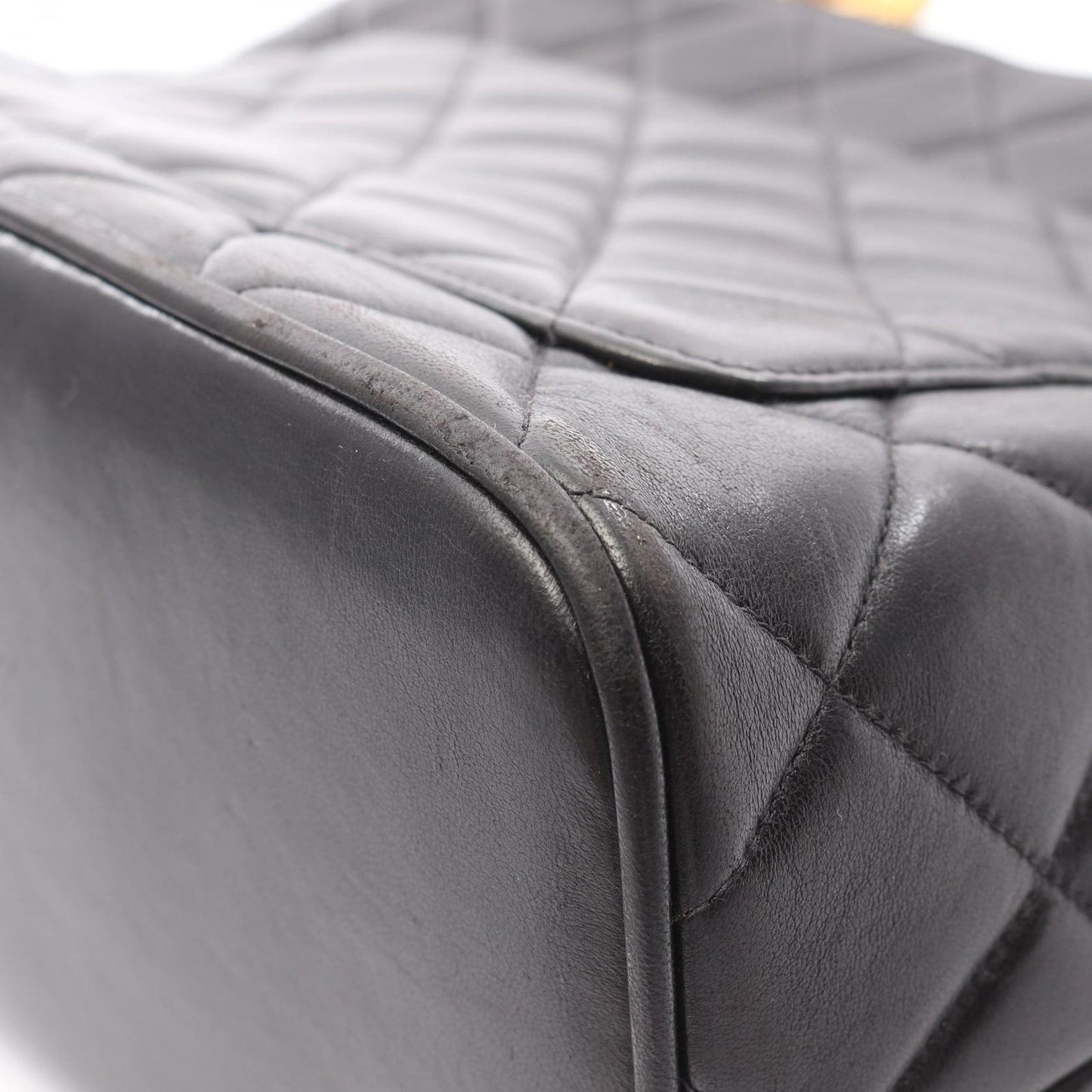 CHANEL Reissue Tote Bag A01804 in Black Lambskin