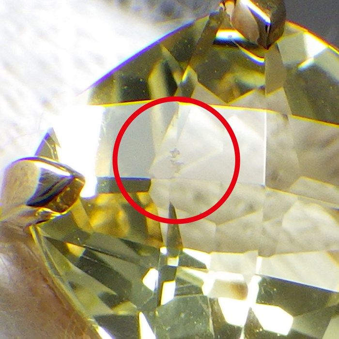 Tiffany & Co. Sparkler Necklace with Cushion Cut Lemon Quartz