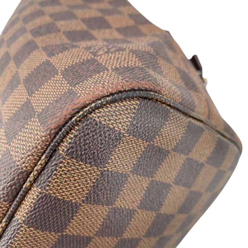Louis Vuitton Neverfull MM Damier Ebene Canvas Tote Bag