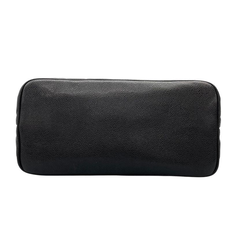 CHANEL Reissue Tote A01804 Black Caviar Skin with Gold Hardware