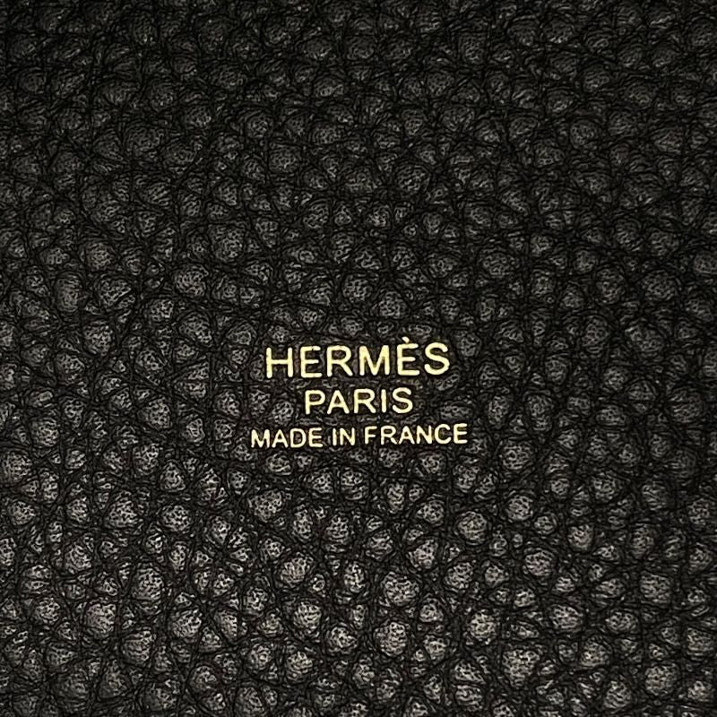 HERMES Picotin Lock MM Black with Gold Hardware - 2024 Edition