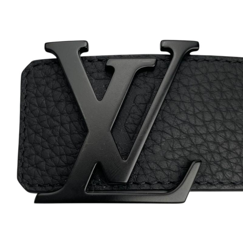 Louis Vuitton LV Initial 40MM Belt in Black Taurillon Leather