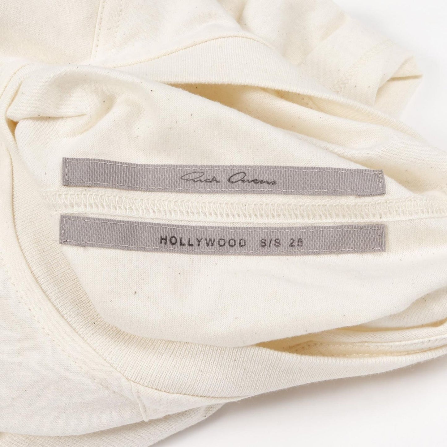 Rick Owens Jumbo Print Cotton T-Shirt - Exclusive Design