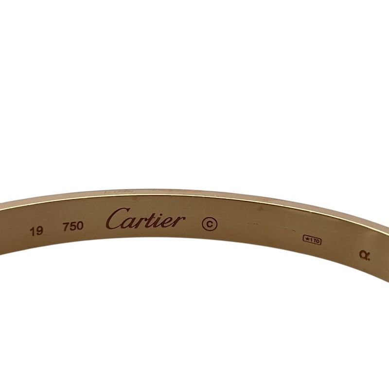 Cartier Love Bracelet 750PG Pink Gold - Timeless Elegance