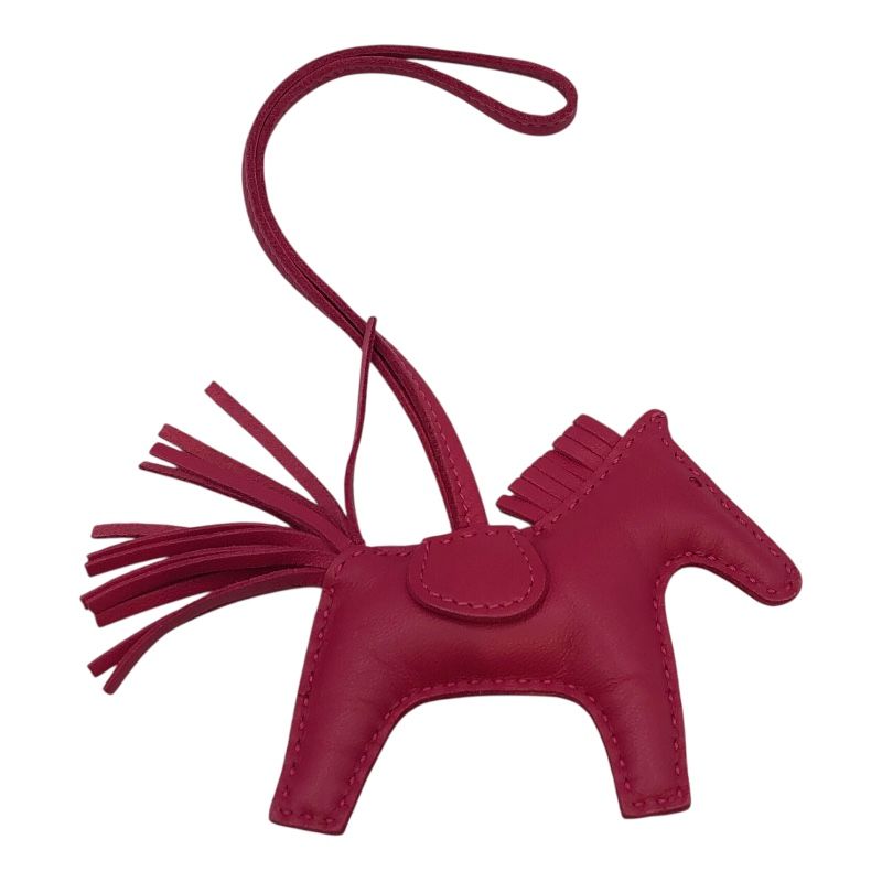 HERMES Rodeo PM Charm - Rose Mexico - Exquisite Craftsmanship