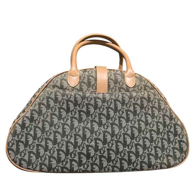 Christian Dior Double Saddle Tote Bag in Khaki Trotter Canvas