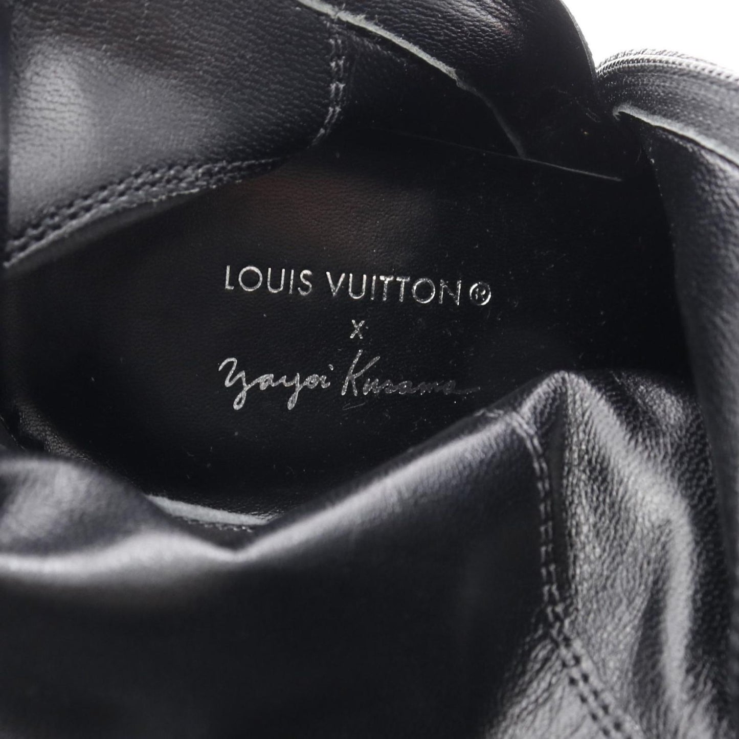 Louis Vuitton LV × YK Painted Dot Short Boots - Size 37