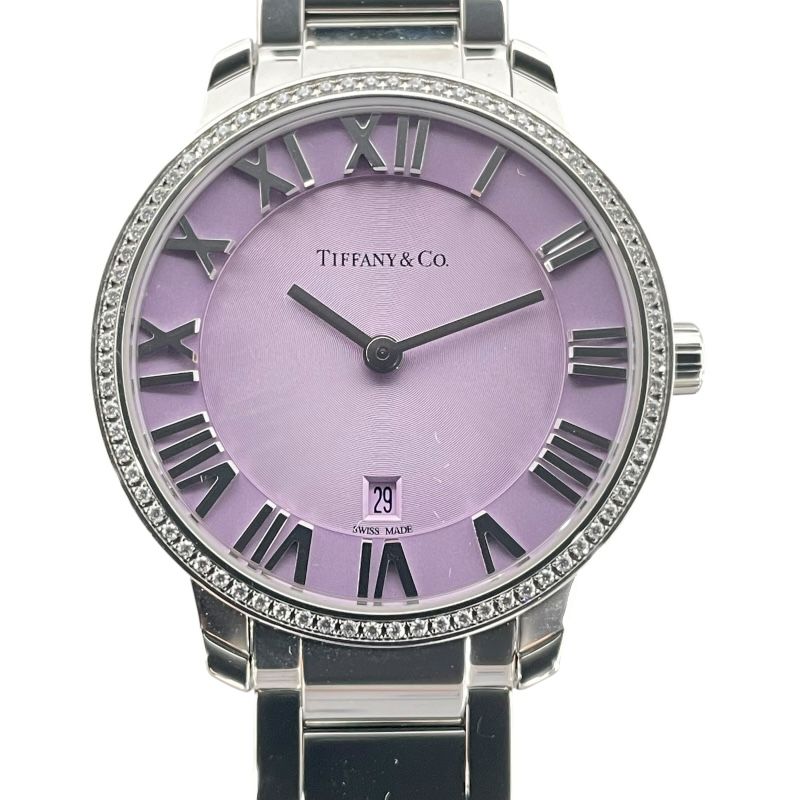 Tiffany & Co. Atlas 31mm Pink Stainless Steel Quartz Ladies Watch