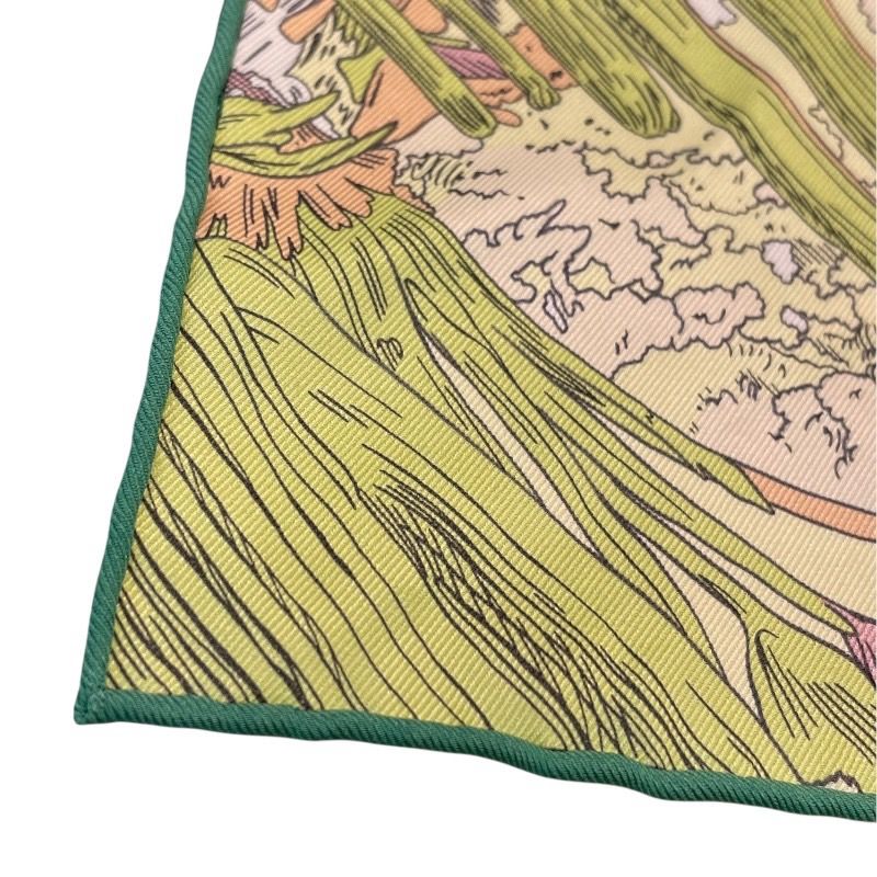 HERMES Carre 70 Rendez Vous Galant Silk Scarf - Exquisite Elegance