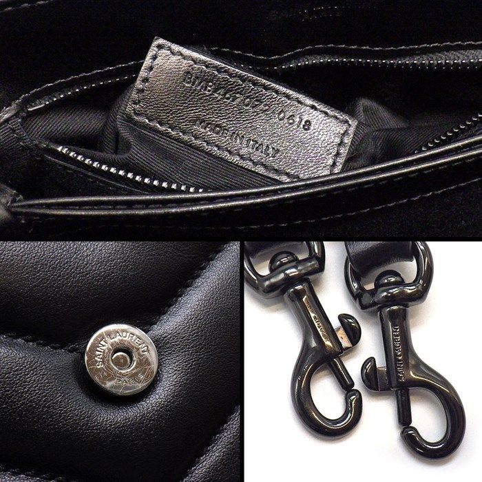 YSL Loulou Toy Shoulder Bag in Black Calfskin - Timeless Elegance