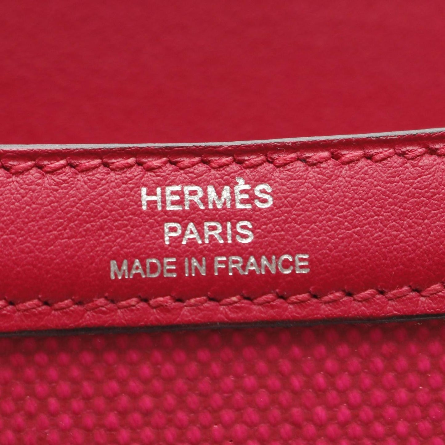HERMES Constance 3 24 Shoulder Bag in Shocking Pink & Raspberry