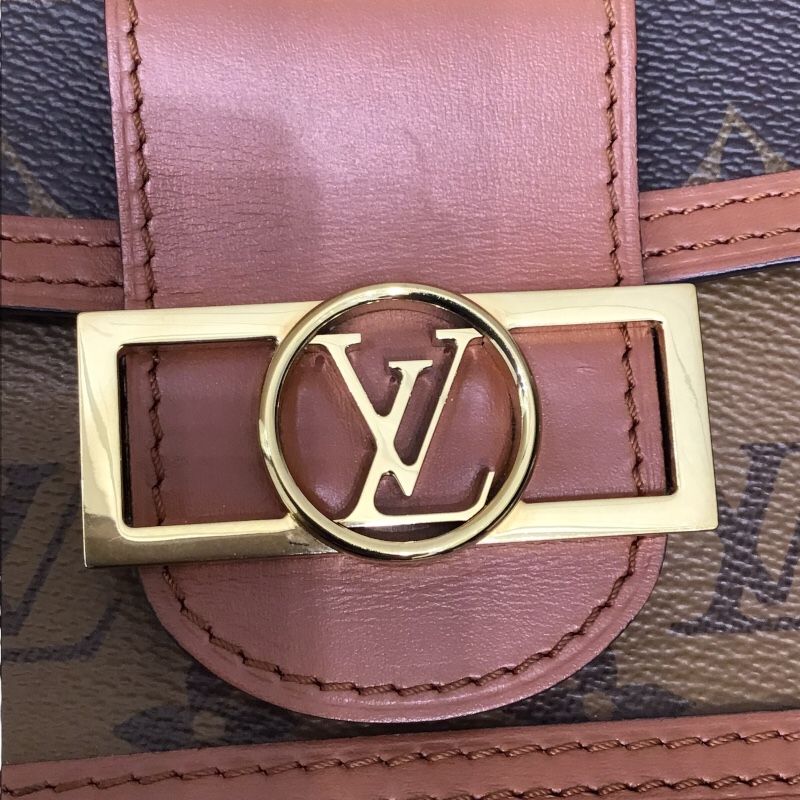 Louis Vuitton Monogram Reverse Dauphine Wallet on Chain - Exquisite Craftsmanship