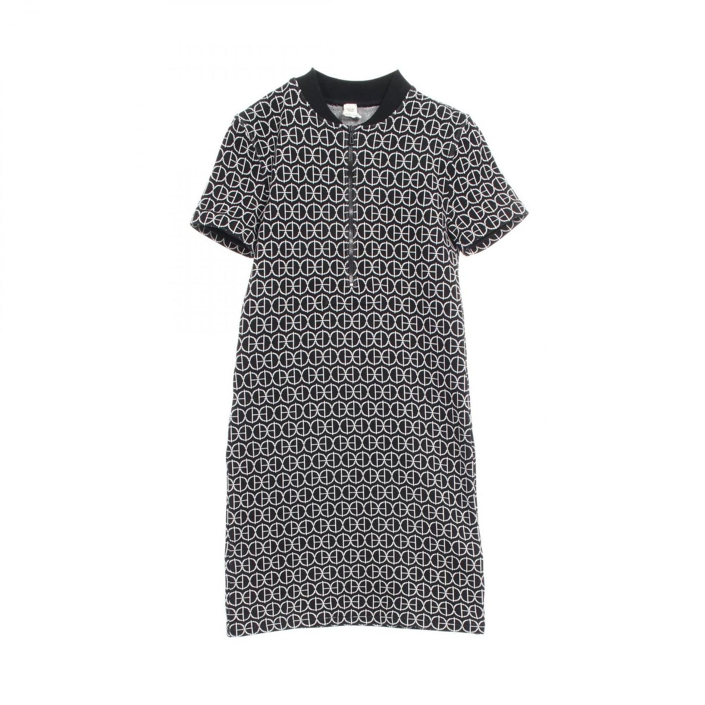 HERMES Cotton Dress - Timeless Elegance in White & Black