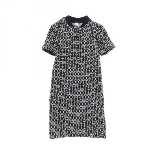 HERMES Cotton Dress - Timeless Elegance in White & Black